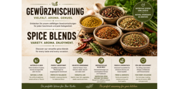 Gewürzmischungen kaufen Premium Gewürze & Würzmischungen